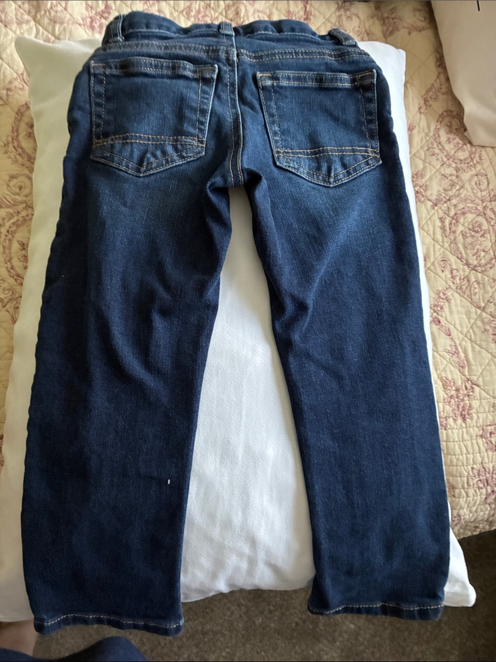 Cat & Jack Dark Blue Kids Straight-Leg Jeans